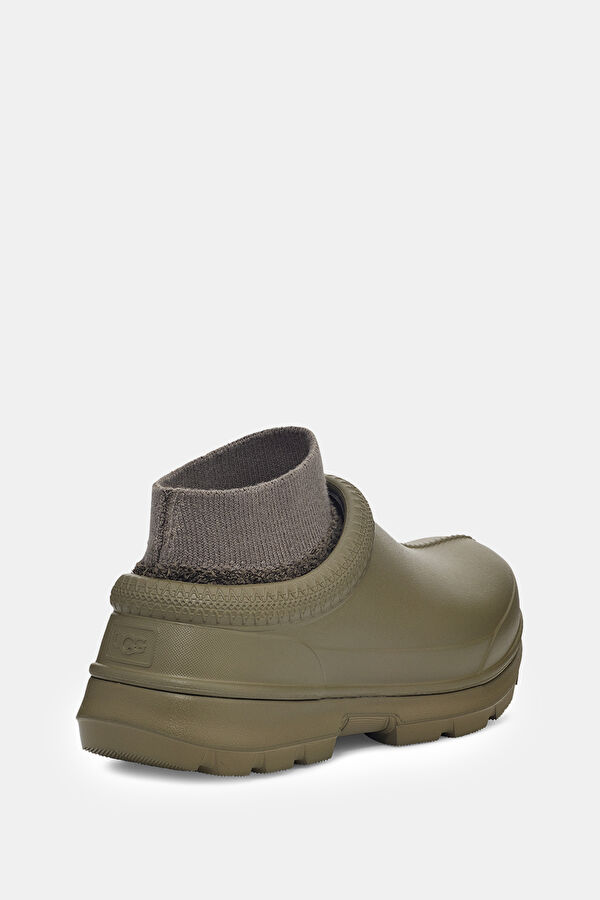Khaki Leather Slipper 4