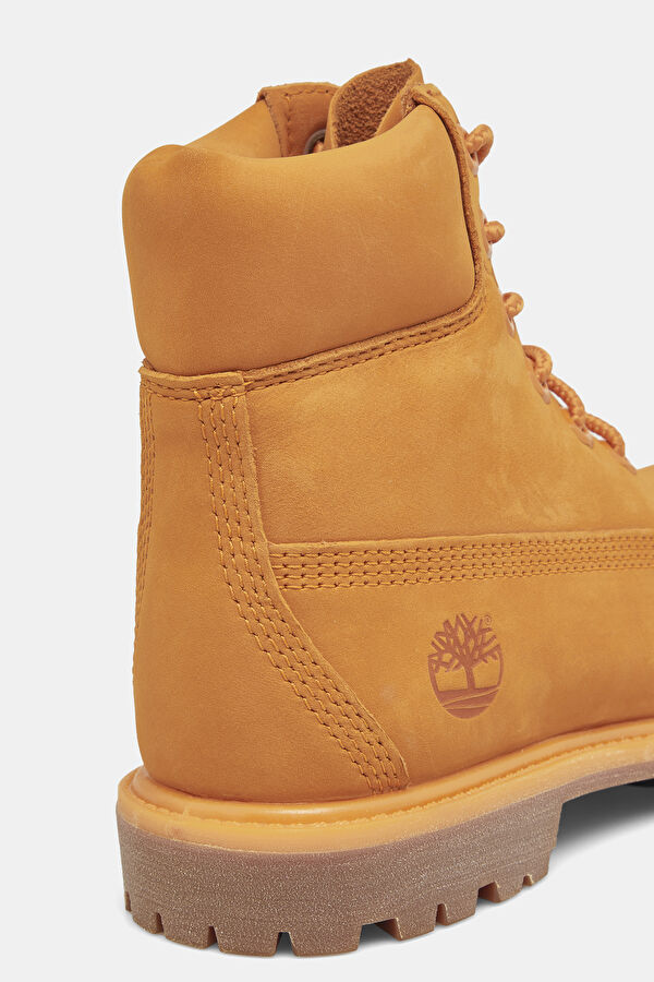 Orange Leather Boot 4
