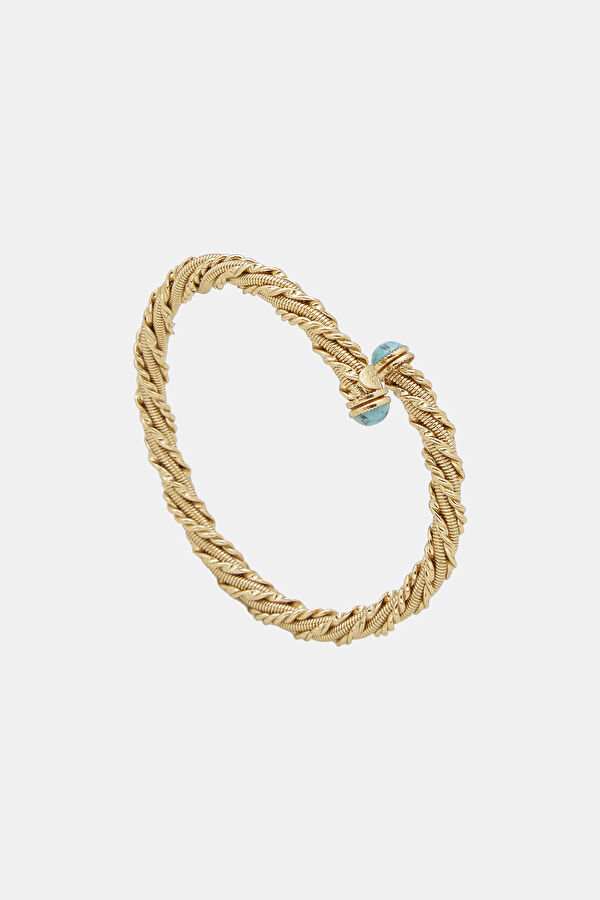 Light Blue Gold-plated Bracelet 3
