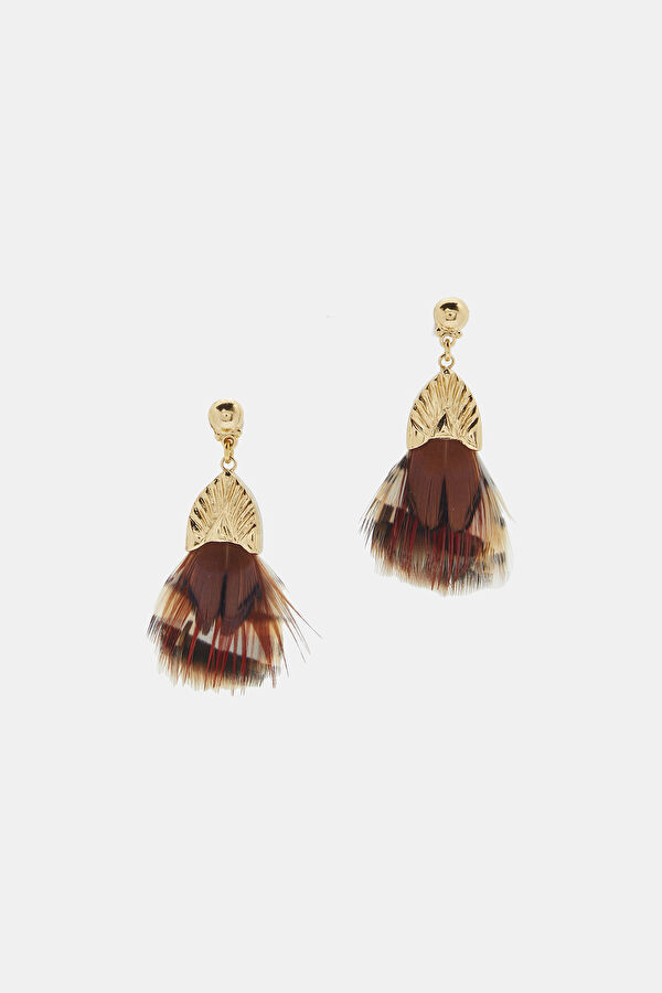 Gold-plated Earring