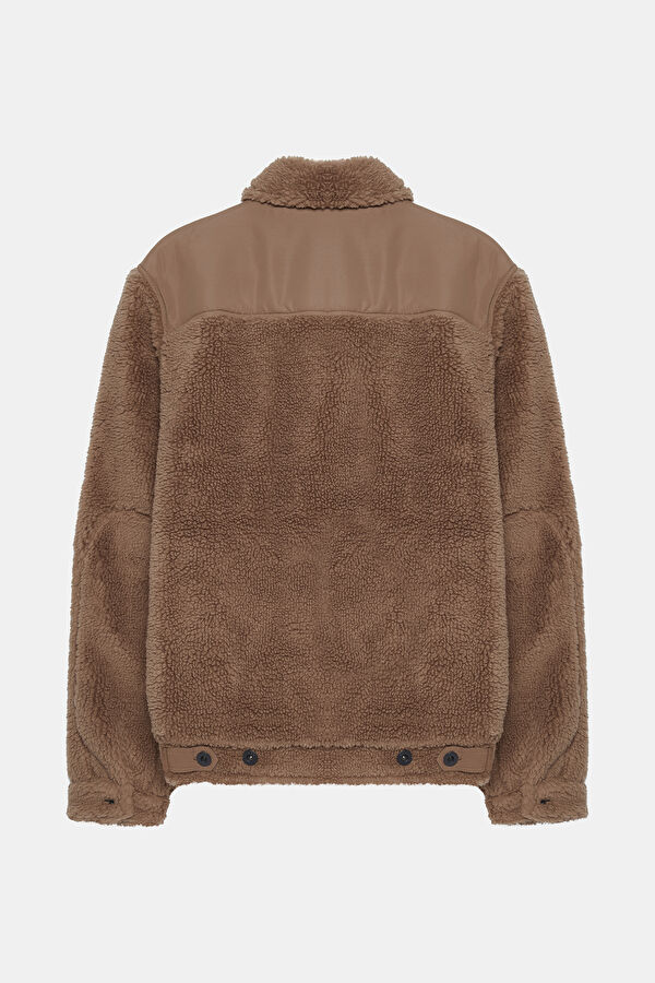 Kahverengi Sherpa Mont 2