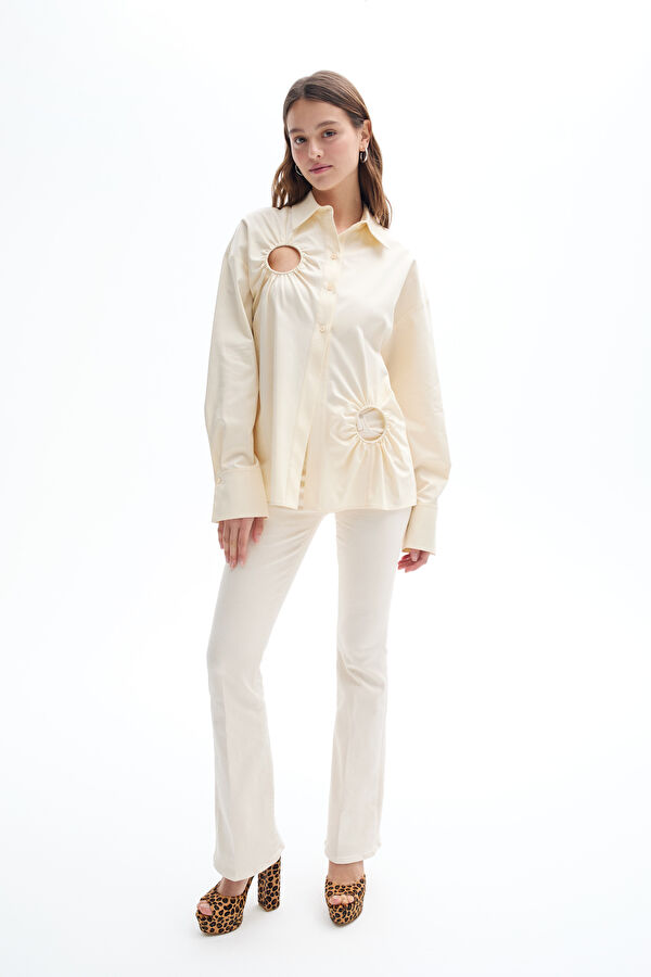 Comfort Beige Women's Shirt 3