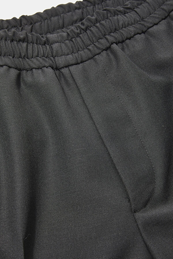 Black Tube Leg Trousers 3