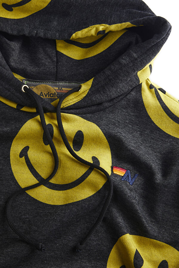 Siyah Oversize Kapuşonlu Sweatshirt 3