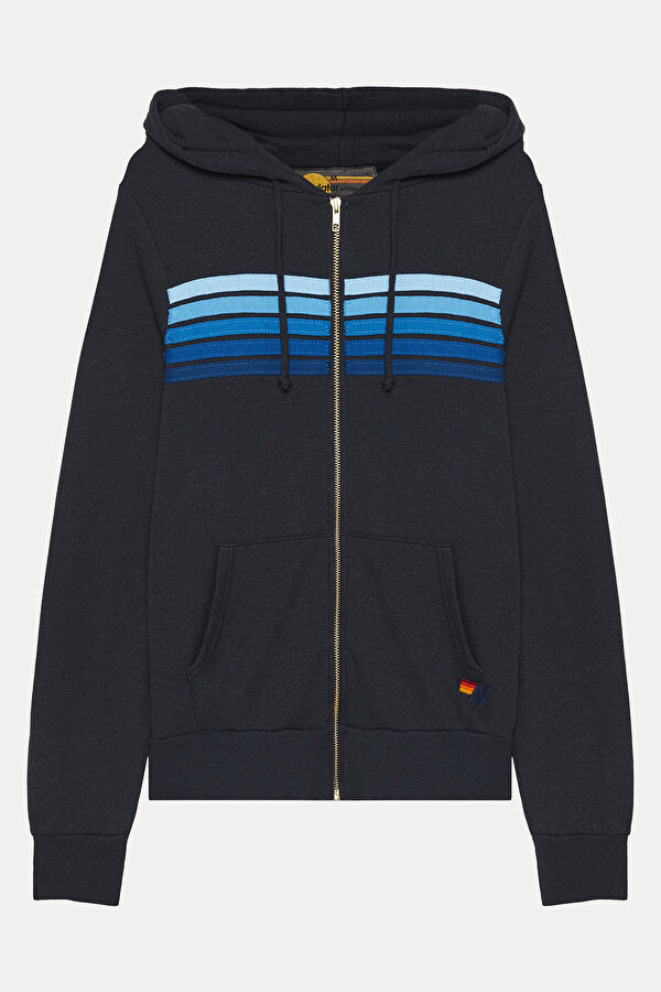 Blue Zip Fastening Jacket