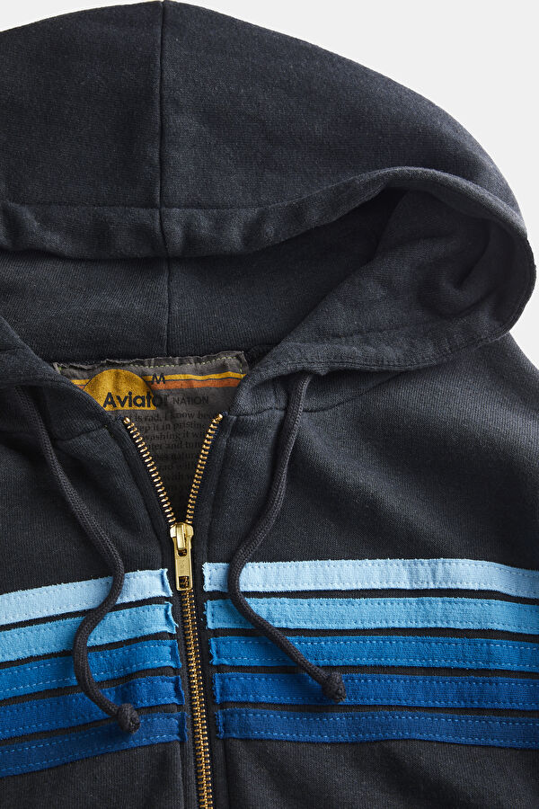 Blue Zip Fastening Jacket 3