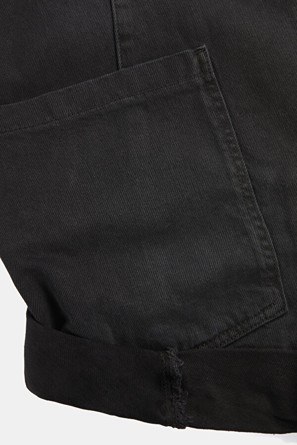 Siyah Denim Kadın Tulum 6