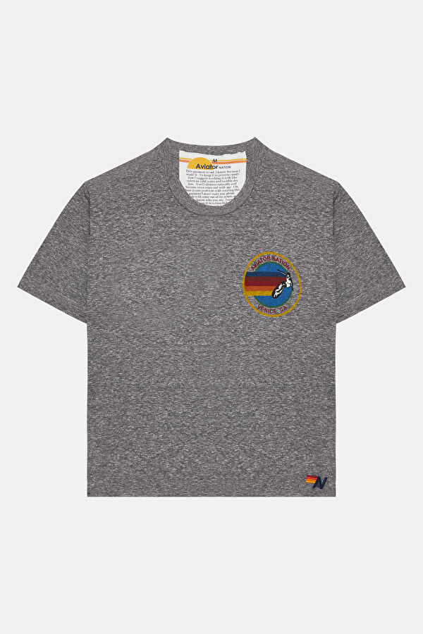 Multicolor Basic / round neckline Tshirt