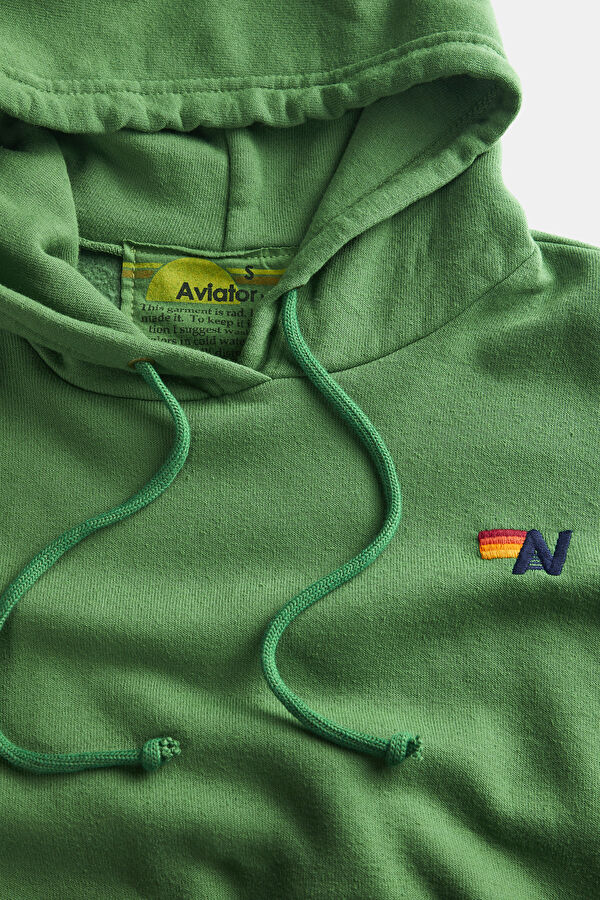 Yeşil Kapuşonlu Sweatshirt 3