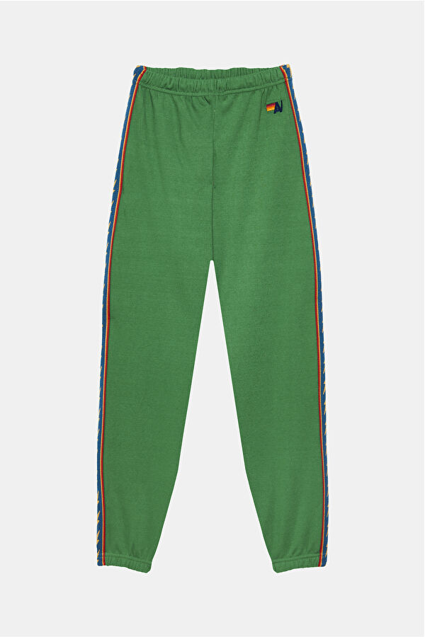 Yeşil Dar Paça Spor Pantolon
