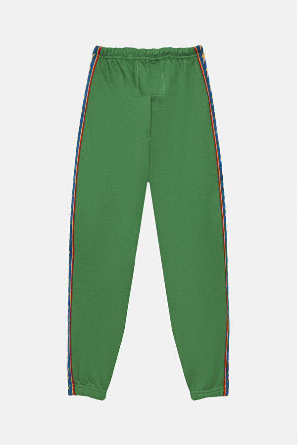 Yeşil Dar Paça Spor Pantolon 2