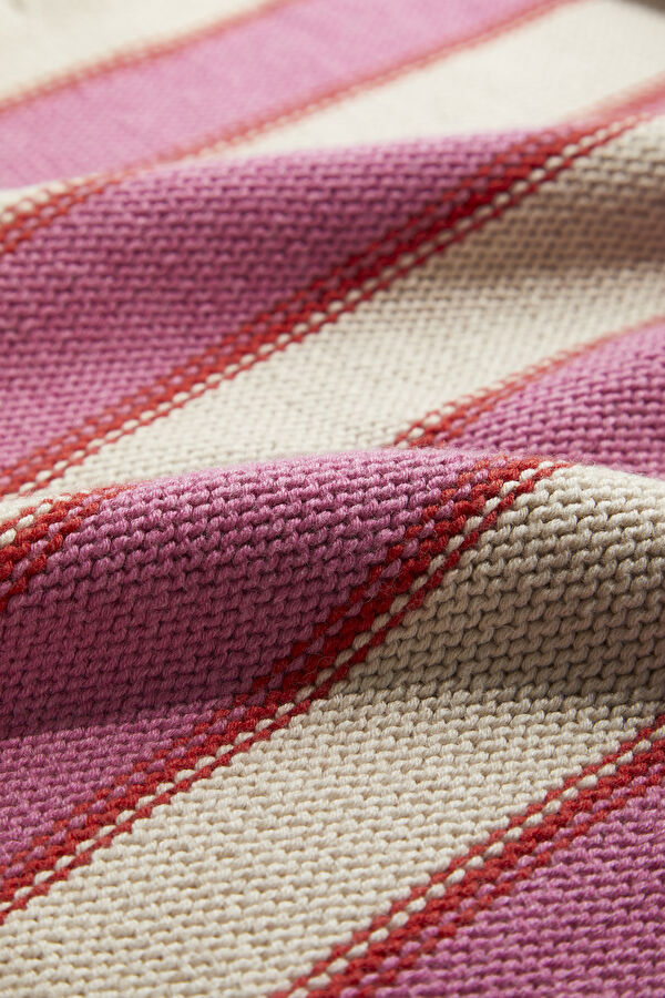 Women's Sweater with Off-White Striped Pattern 4