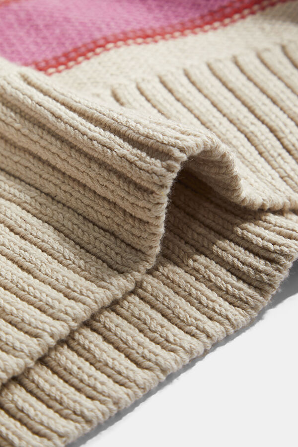 Women's Sweater with Off-White Striped Pattern 5