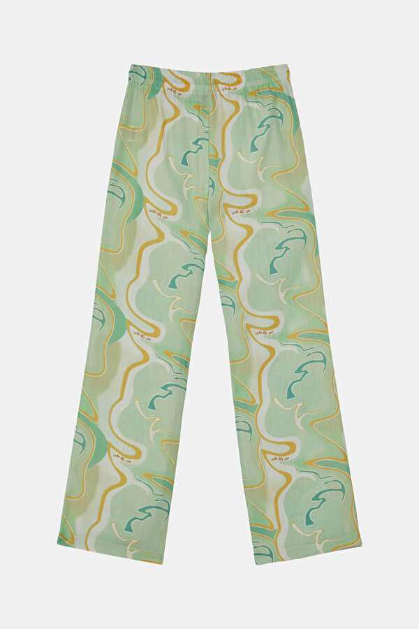Colorful Women's Straight Leg Trousers 2