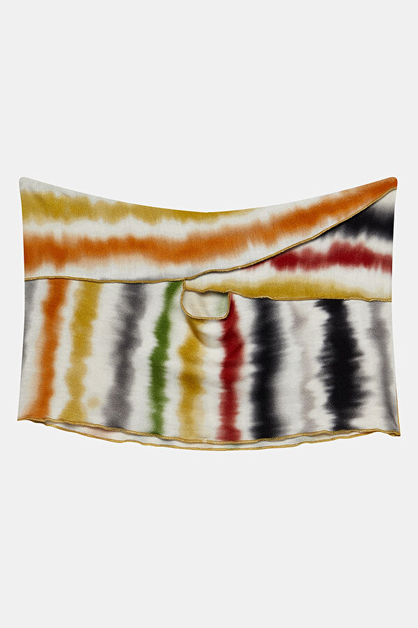 Colorful Patterned Women's Blouse