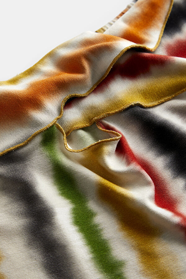 Colorful Patterned Women's Blouse 3