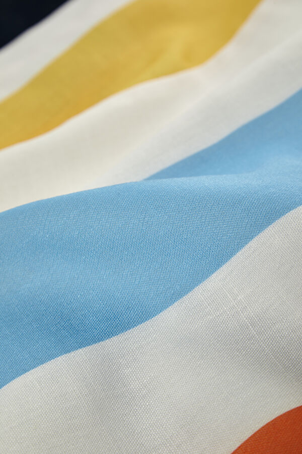 Colorful Striped Mini Dress for Women 4