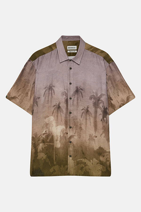 Multicolor Design Filled Shirt