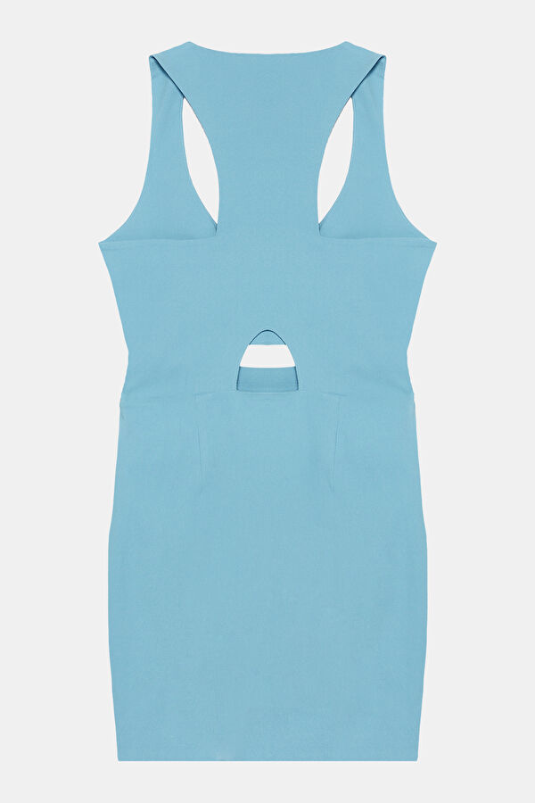 Blue Mini Dress 2