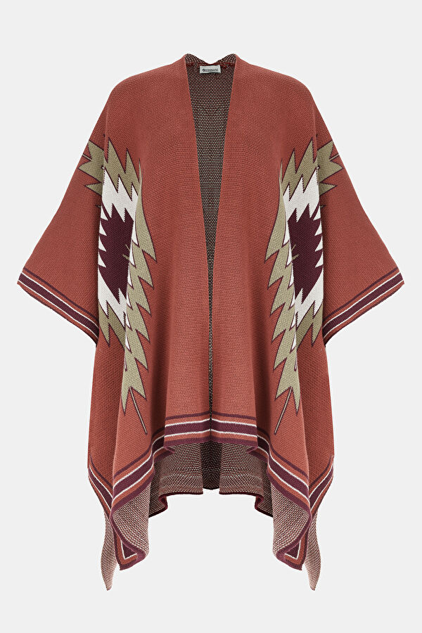 Colorful Men's Poncho