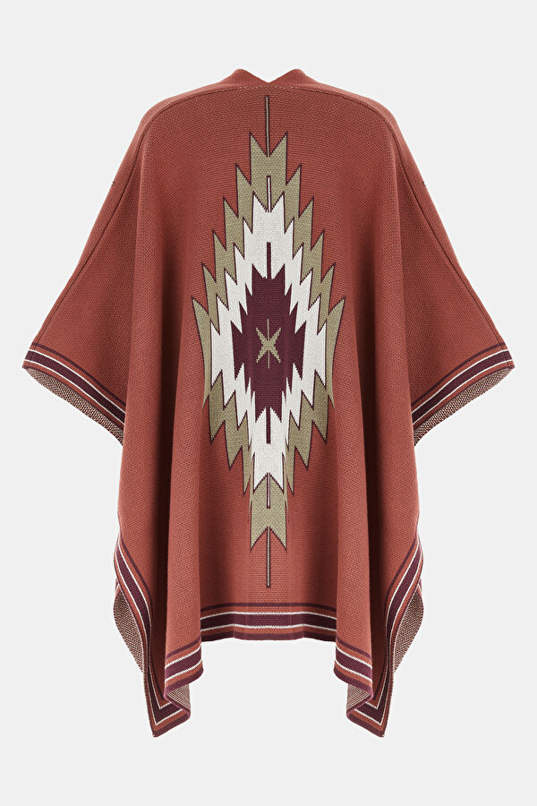 Colorful Men's Poncho 2
