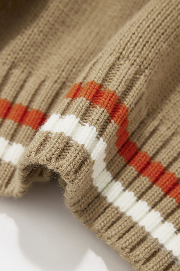 Coffee Patterned Women's Sweater 5
