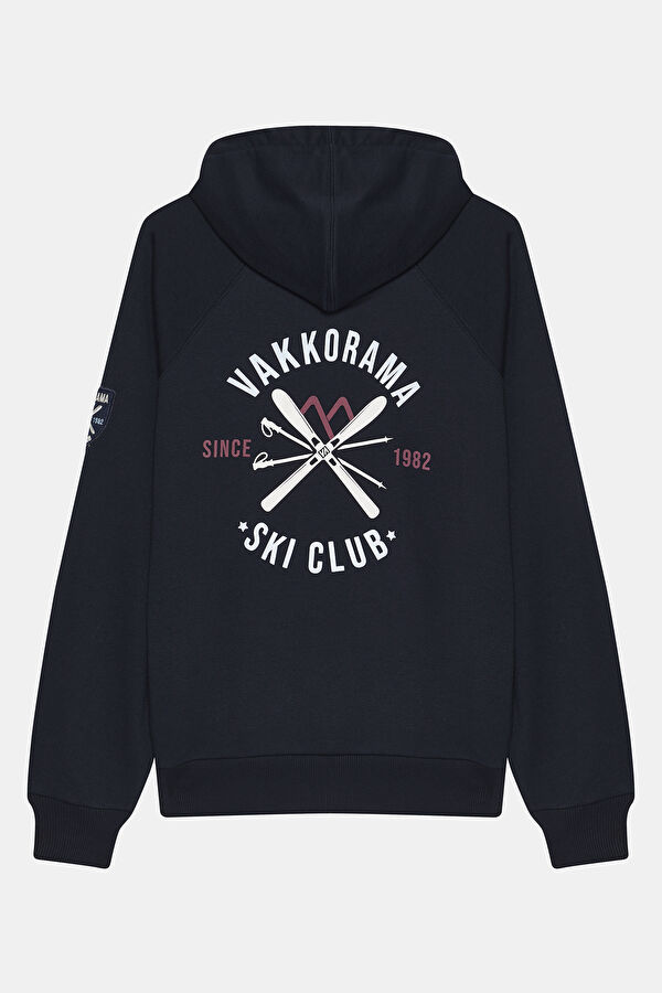 Lacivert Kapuşonlu Erkek Sweatshirt 2