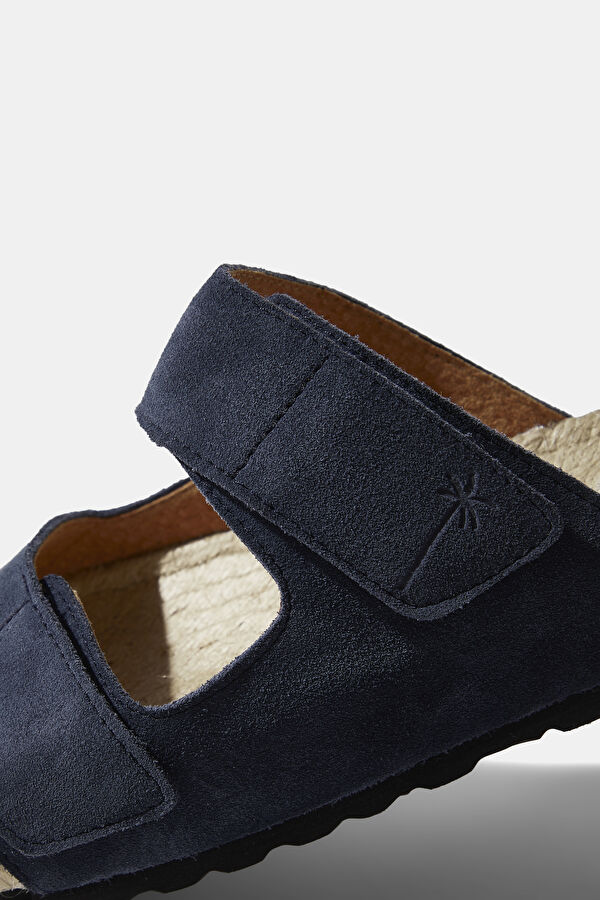 Navy Blue Slipper 6