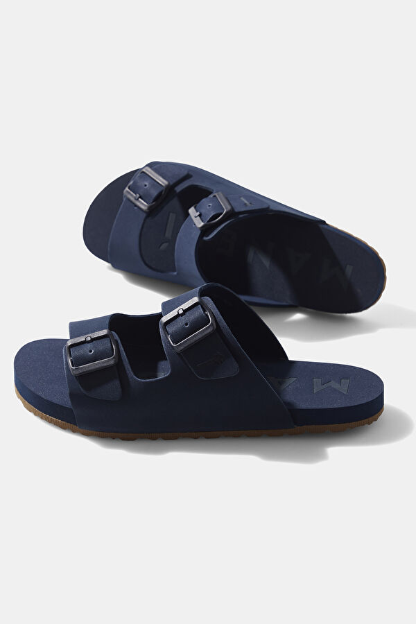 Dark Navy Blue Slipper 4
