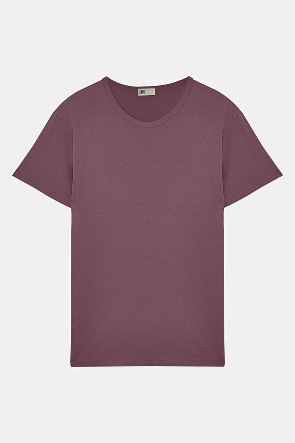 Mürdüm Bisiklet Yaka Erkek T-Shirt 4
