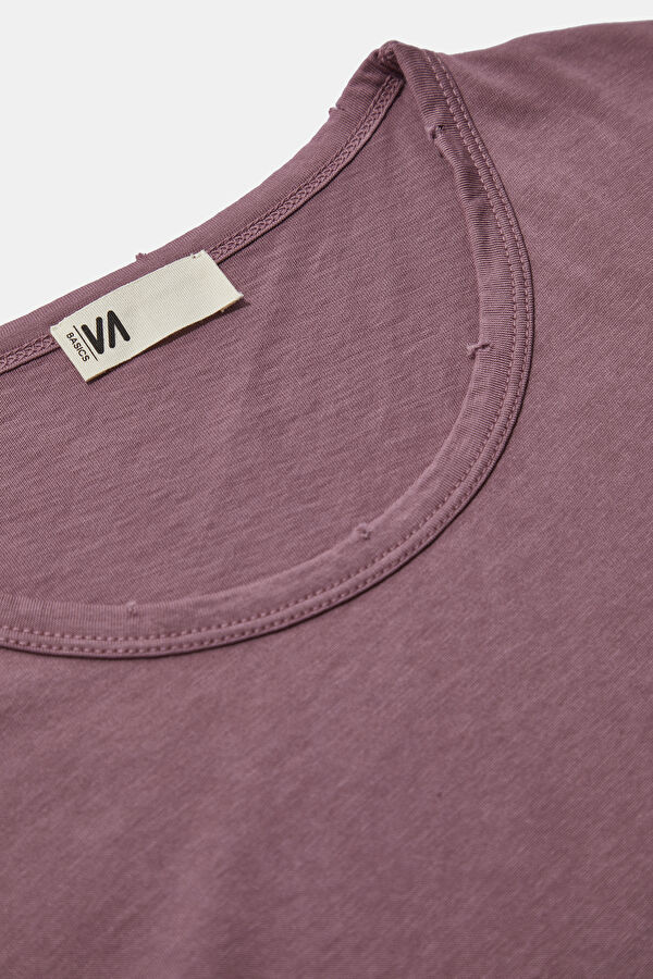 Mürdüm Bisiklet Yaka Erkek T-Shirt 6