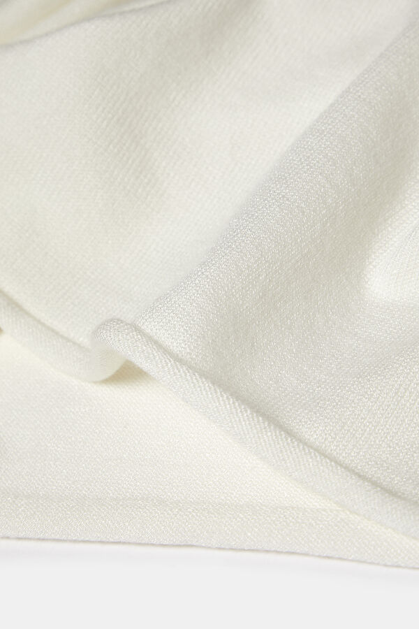 Ecru Viscose Tricot Jersey 6