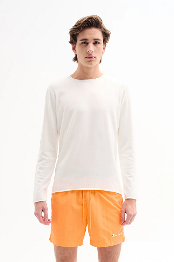 Ecru Viscose Tricot Jersey