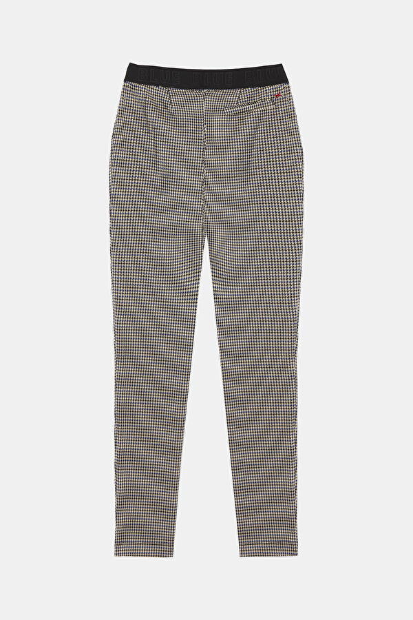 Blue Straight Leg Women's Trousers 2