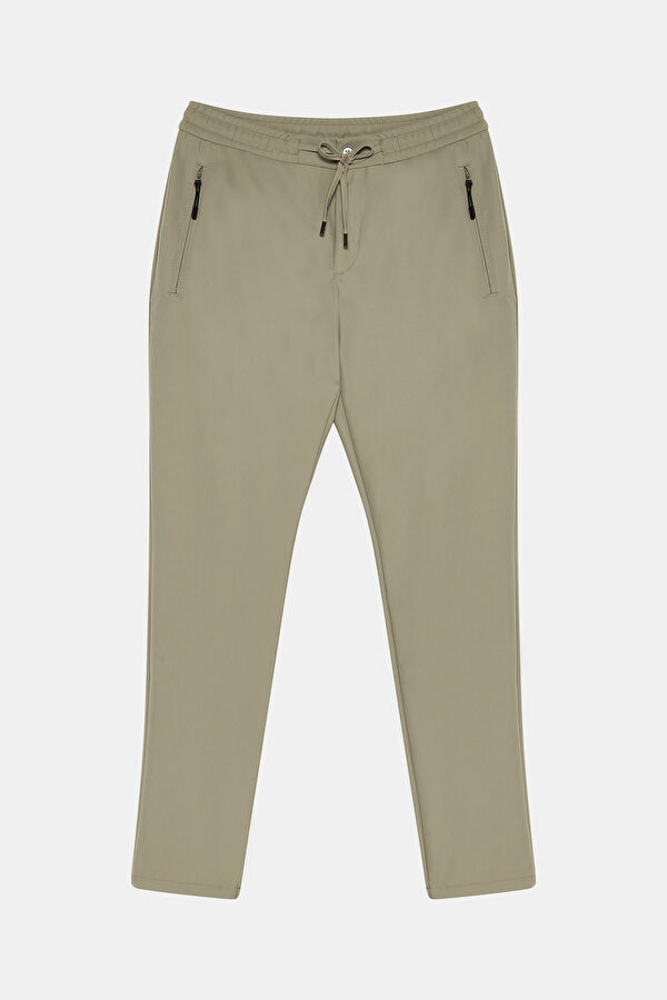 Stone Pipe Leg Men's Trousers