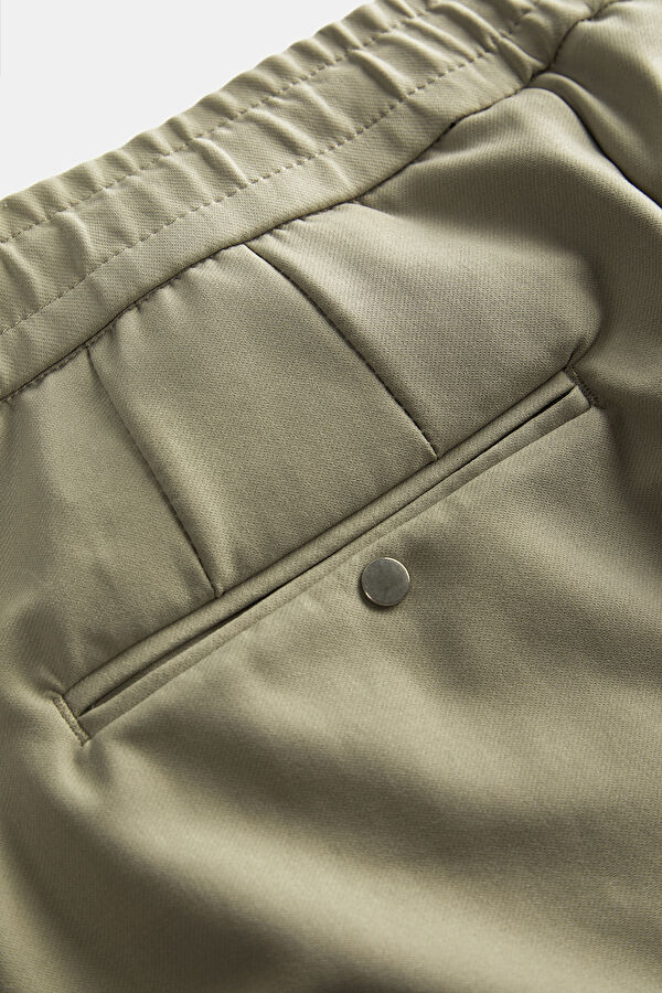 Stone Pipe Leg Men's Trousers 4