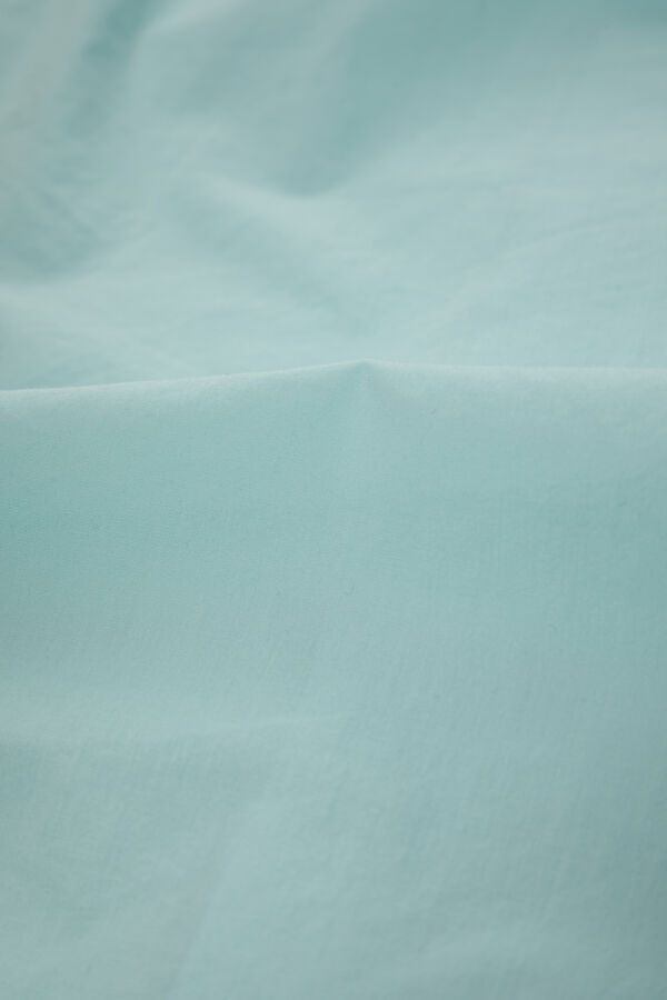 Relaxed Fit Light Blue Button-Down Collar Men's Shirt 5
