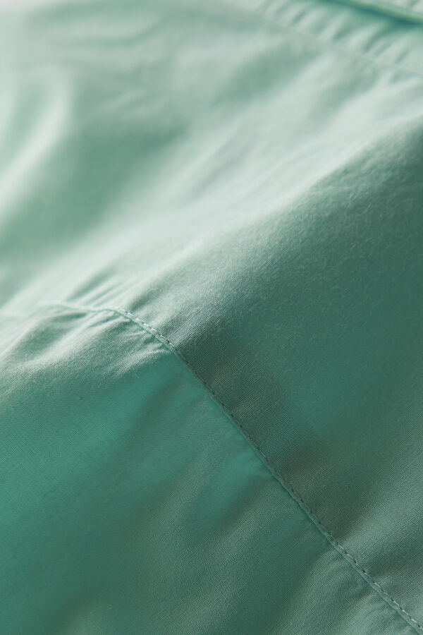 Relaxed Fit Mint Button-Down Collar Men's Shirt 6