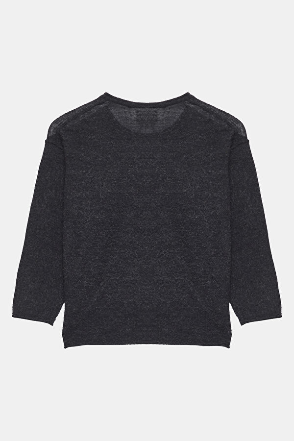 Black Wool Children's Sweater 2