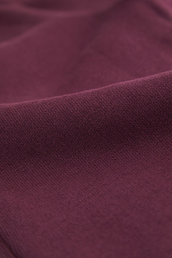 Bordo Boru Paça Spor Pantolon 6
