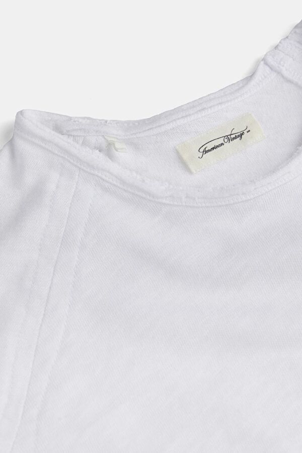 White Crew Neck Children's T-Shirt 6
