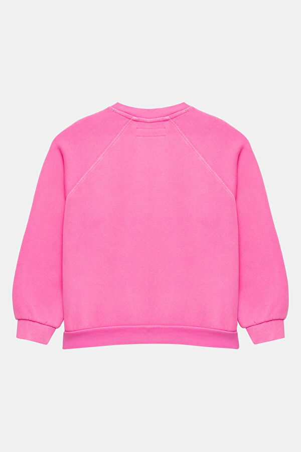 Dried Rose Bicycle Collar Sweatshirt 2