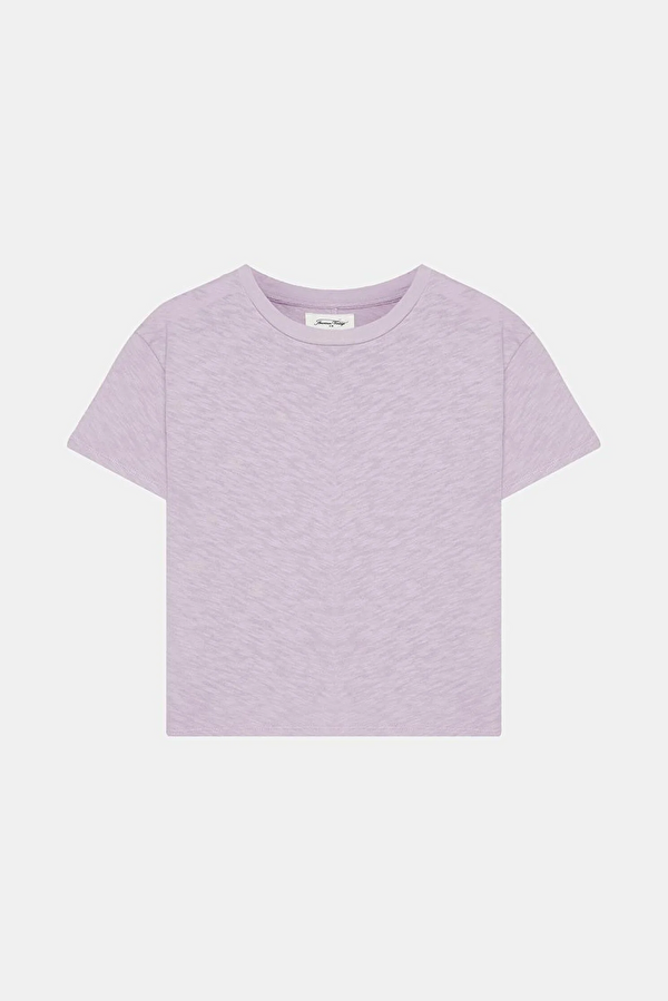 Lilac Bicycle Collar Tshirt