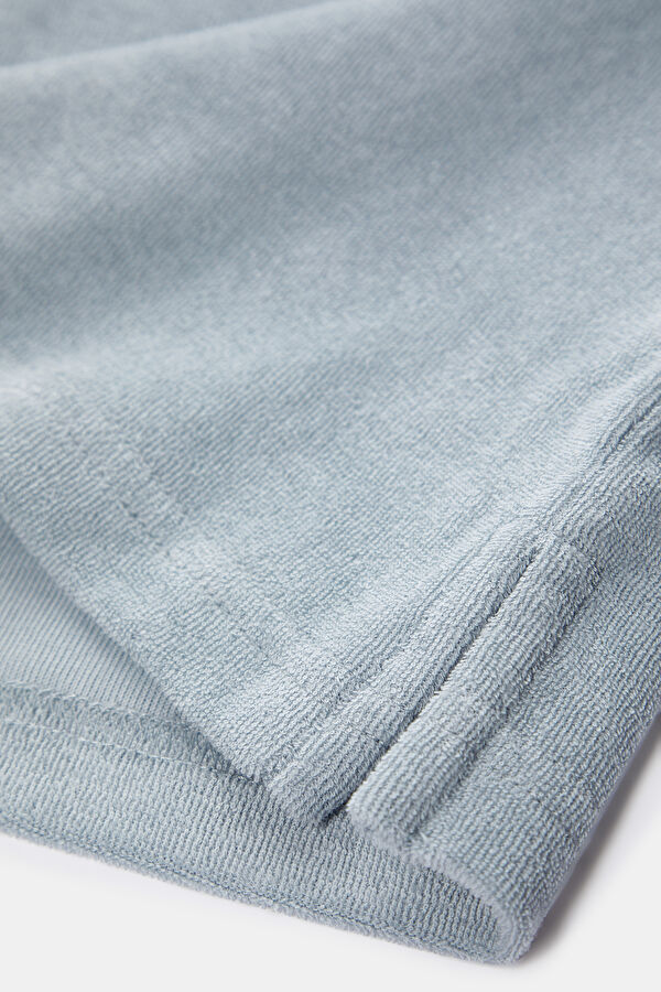 Relax Kalıp Mavi Polo Yaka T-Shirt 7