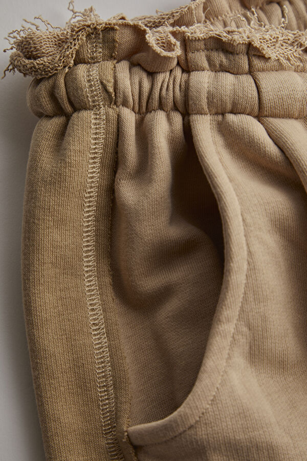 Beige Sports Trousers 4