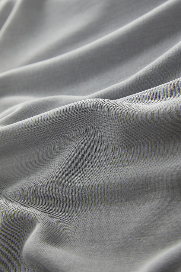 Gri Polo Yaka T-Shirt 7