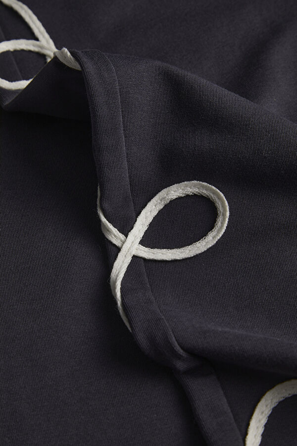 Dark Grey Skinny Leg Sports Trousers 4