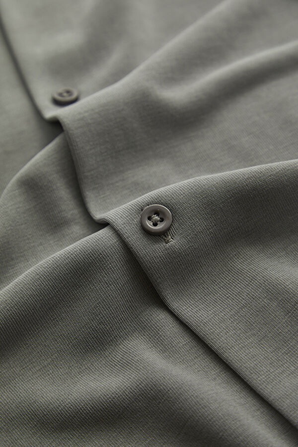 Anthracite Resort Collar Shirt 4