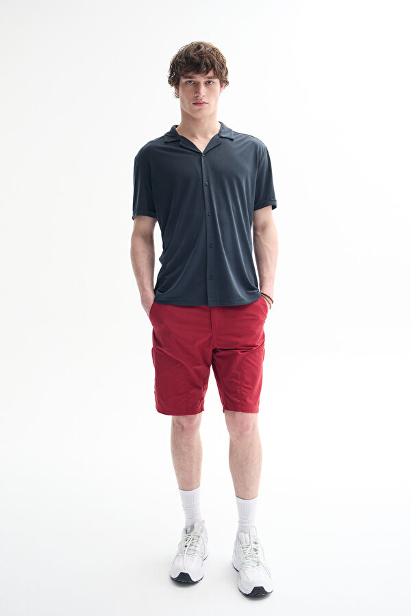 Black Resort Collar Shirt 2