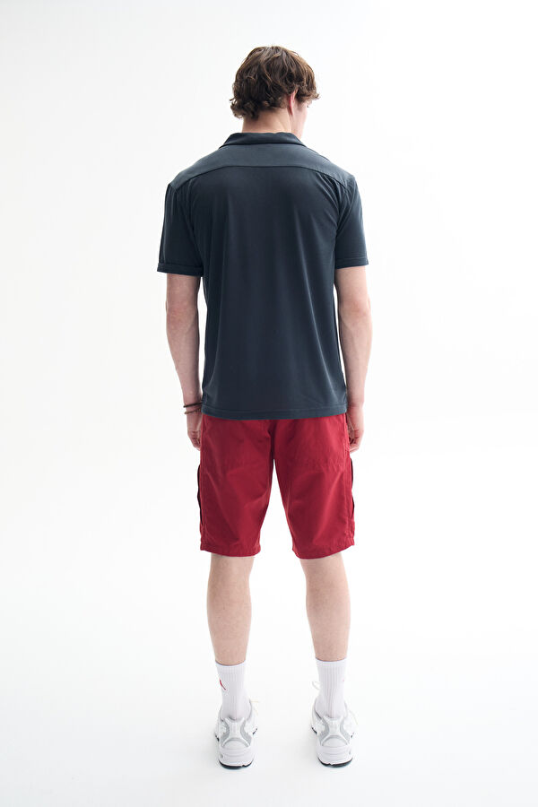 Black Resort Collar Shirt 3
